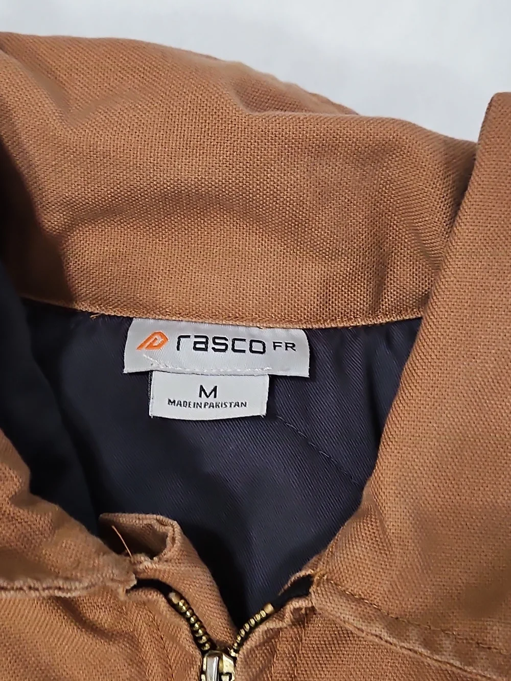 Men's Tan Workwear FR Jacket - Rasco